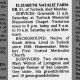 Death Notice Elizabeth Natalie (Norris) Farmer