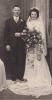 Marriage Norman Roberts & Elsie Titterington - alone