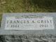 Frances Adelia "Fannie" Grist